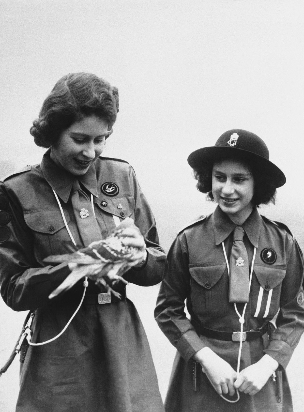 1943: Princess Elizabeth and Margaret